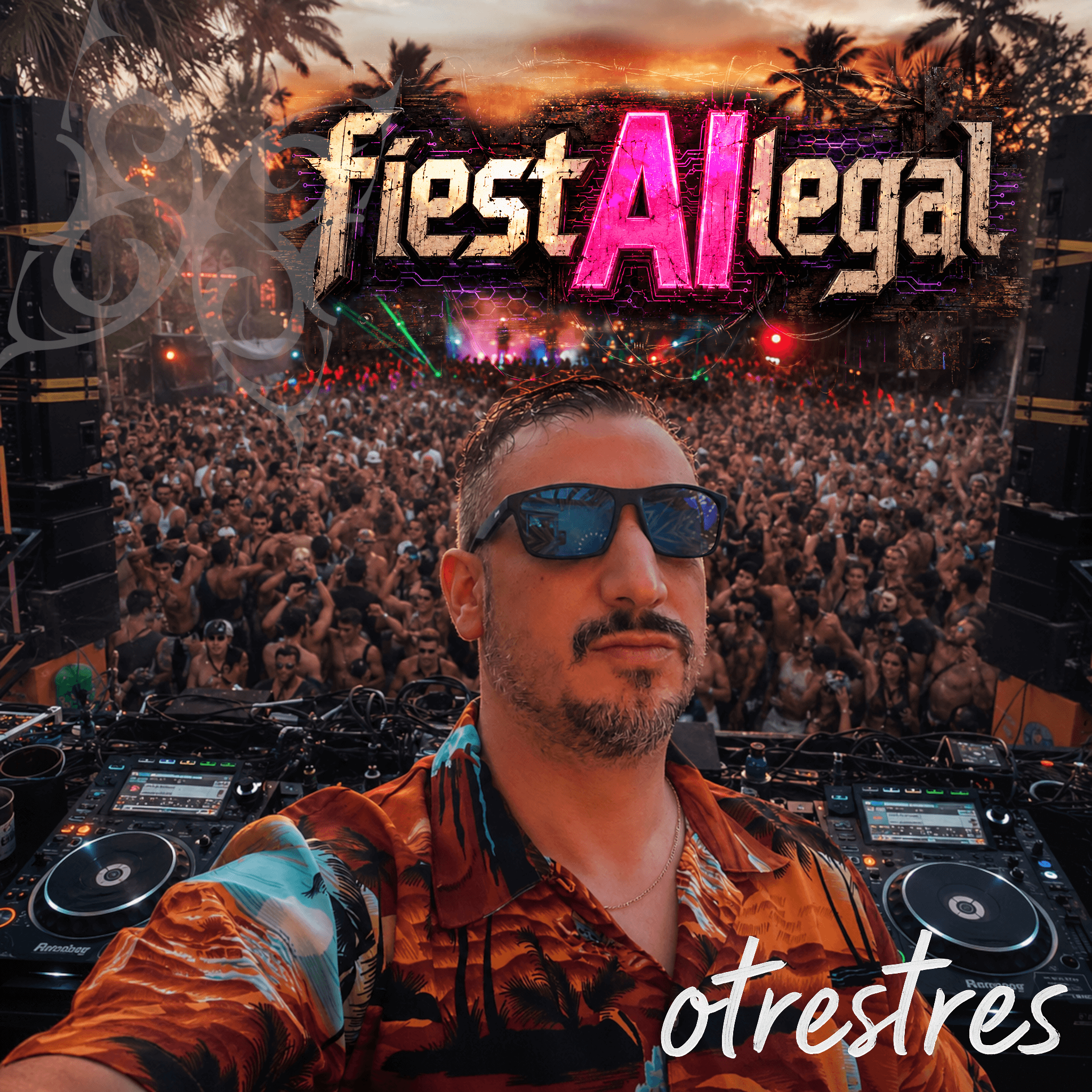 Portada del álbum Fiesta Ilegal